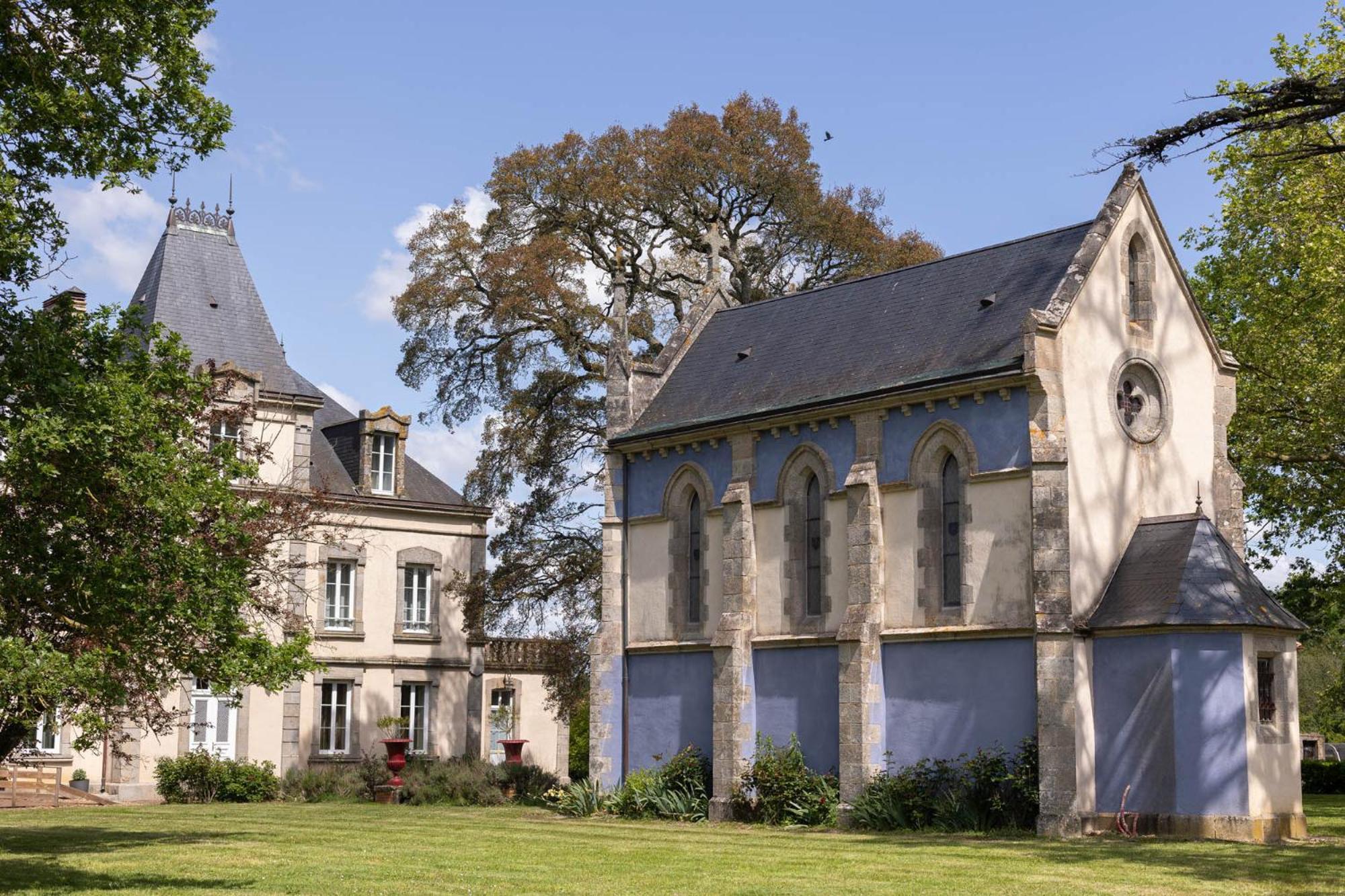 Chateau De La Richerie Hotel Beaurepaire  Buitenkant foto